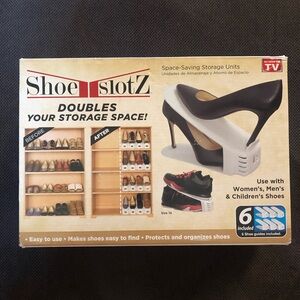 Shoe Slotz - Space-Saving Shoe Organizer men or women